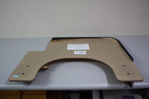 Therafin Clear LEFT side Joystick Cutout Tray with EZ-Clamp Hardware
