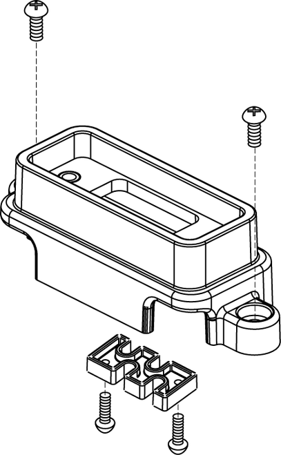BATTERY CONNECTOR, WITH INSERT