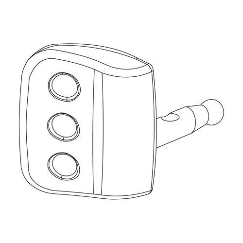 LEVER,MOLDED,B-1010-065-B