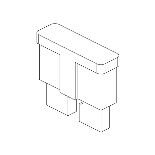 ELECTRONIC,FUSE,7.5 AMP,ATO (AUTOMOTIVE TYPE),(LITTELFUSE: 25707.5)-G