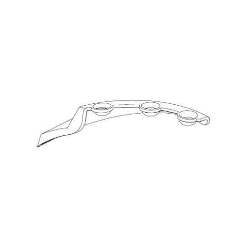 SHROUD,MUD FLAP,BLACK,PLASTIC,LEFT,E-9763-026