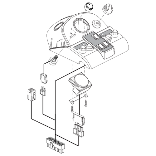 ELECTRONIC,ASSY,CONSOLE,FULL LIGHT,SC713,H-9763-006-C
