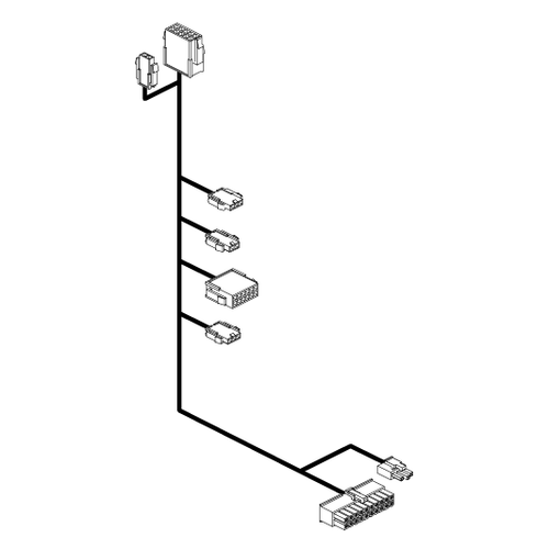 ELECTRONIC,HARNESS,TILLER,VICTORY 9-10,H-9966-004-F