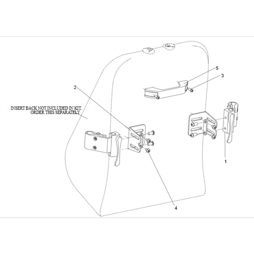 MPS FULLY ADJUSTABLE INSERT BACK QR