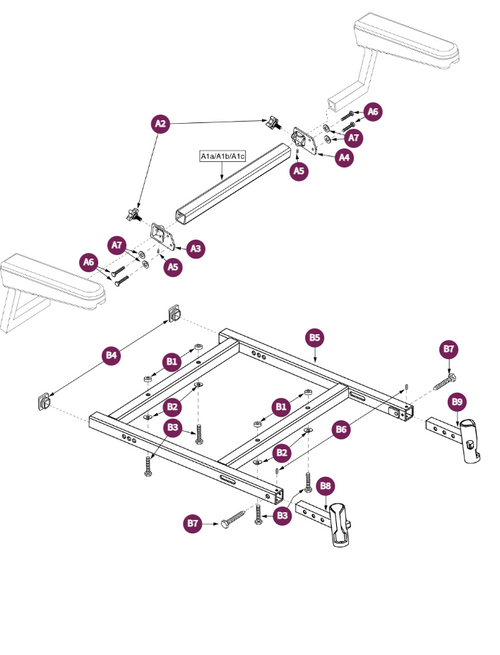HFrame SqFrame Blast ELR SA Tap Pin SSP 16-20W