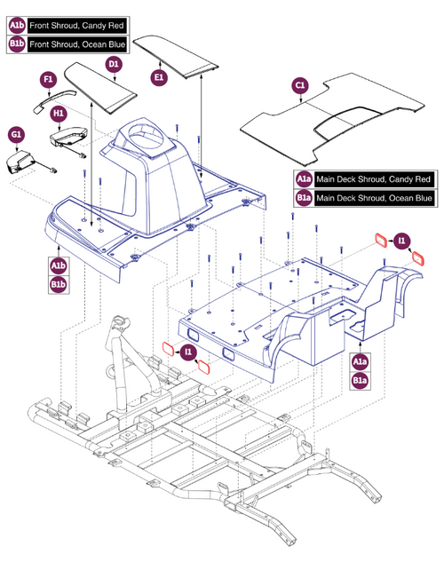 3Whl Main Shroud Assy
