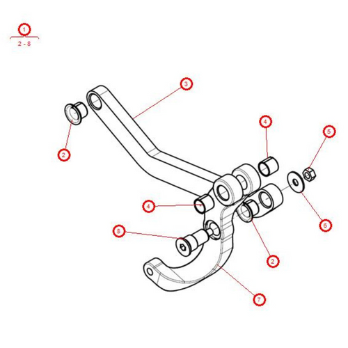 AP Front Linkage for VS Seating Categories