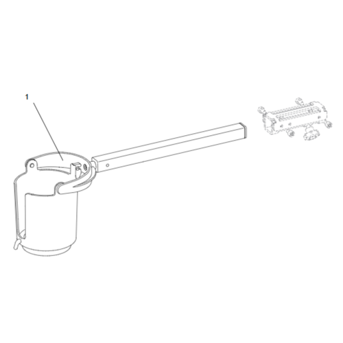 RAM CUP HOLDER STD MT