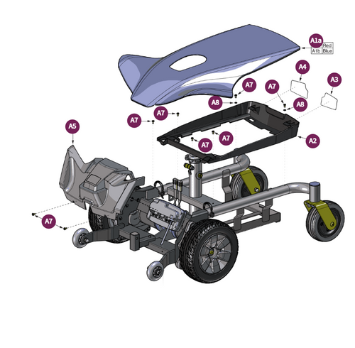 Solid Shroud Assy, Elite ES/Sport Portable