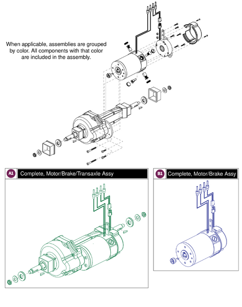 Feishen T2 Motor (For Model# End in 1022&Sub)