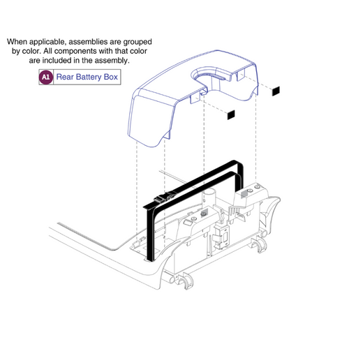 Battery Box Shroud, Victory 9.2, 10.2