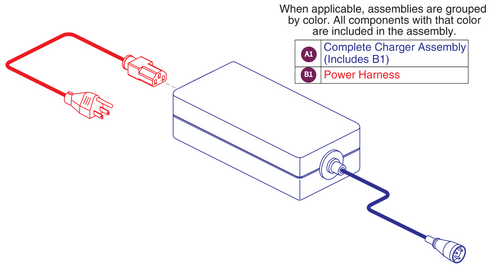 Charger Assy, Off-board, 2 Amp