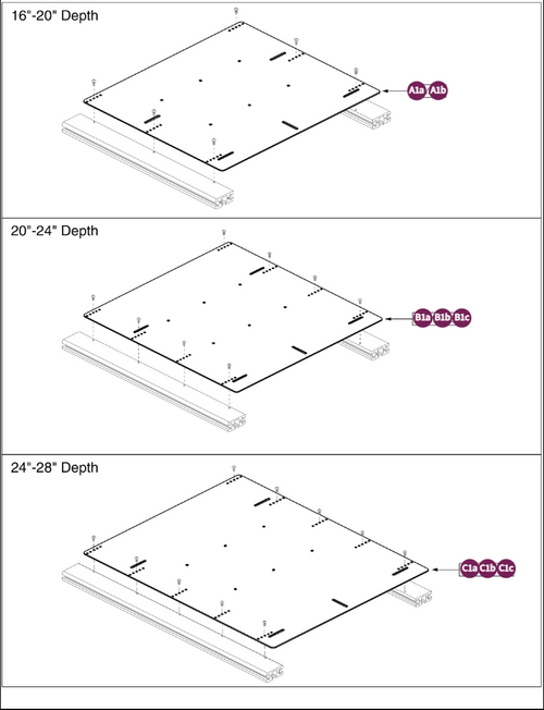 HD Seat Frame - Seat Pans