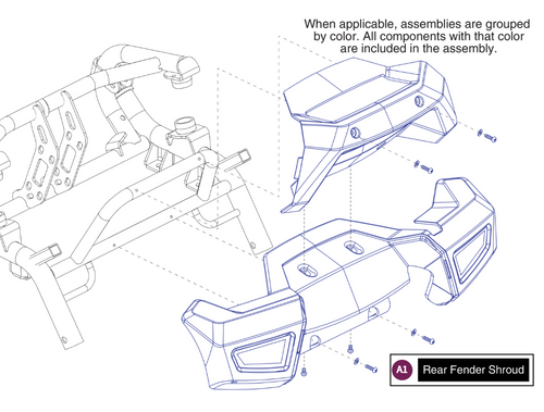 Rear Shroud, GoGo Endurance