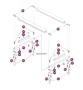 Horizontal & Vertical Stem Supports