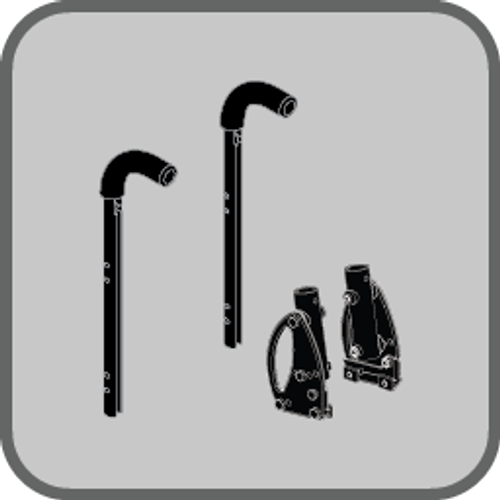 Back Canes Mounting Brackets