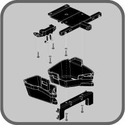 Under Seat Storage Assembly