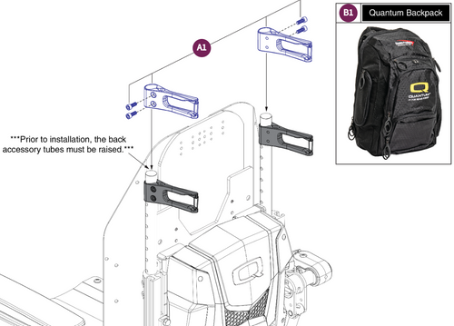 Backpack Holder, TB3