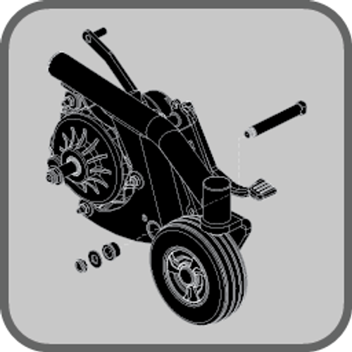 Caster Arms w/ Motors