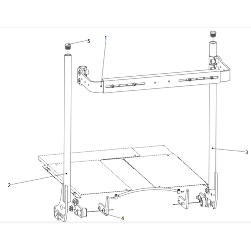 Rehab Fixed Canes ASP FF For STD Arms