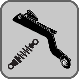 Motor Mount, Anti-tip & Front Suspension Assy's