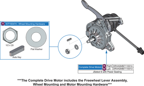 VR2 Electronics-Select 6 w/Power Seating Motor