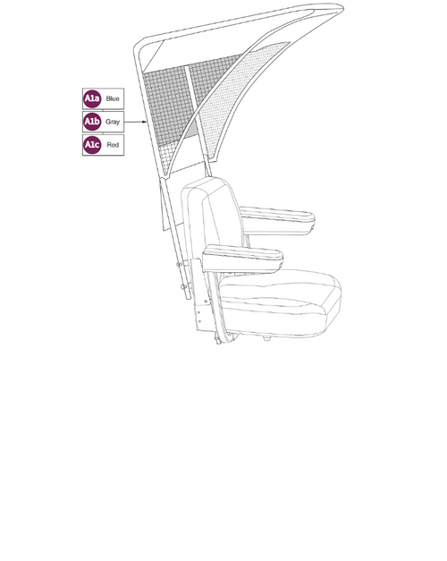 Weather Breakers-Compatible w/18" deluxe seat