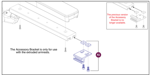 Armrest Accessory Mount,V3 FlipBack Arm,TB3