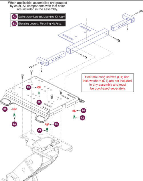 Foot Riggings Mount Assy