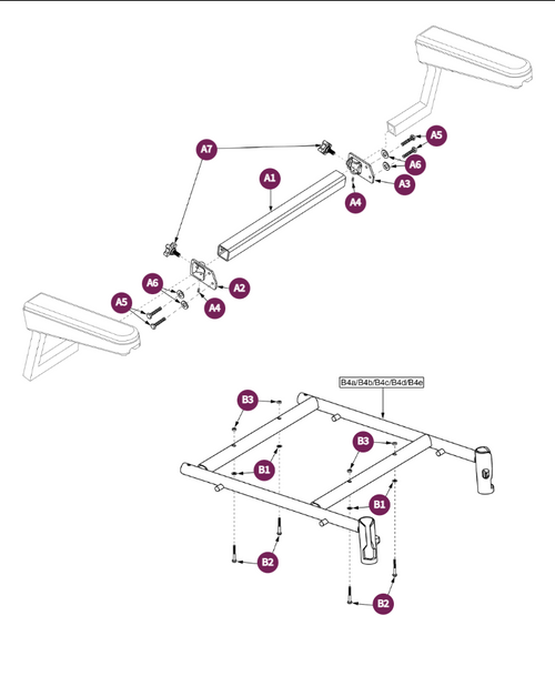 H-Frame-Pinchless Hinge-ELR SA Taper Pin 18W