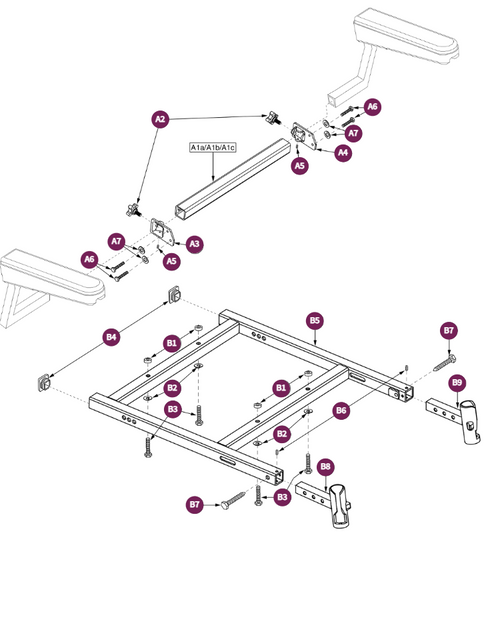HFrame-Square Frame Blast ELR SA Tap Pin16-20W