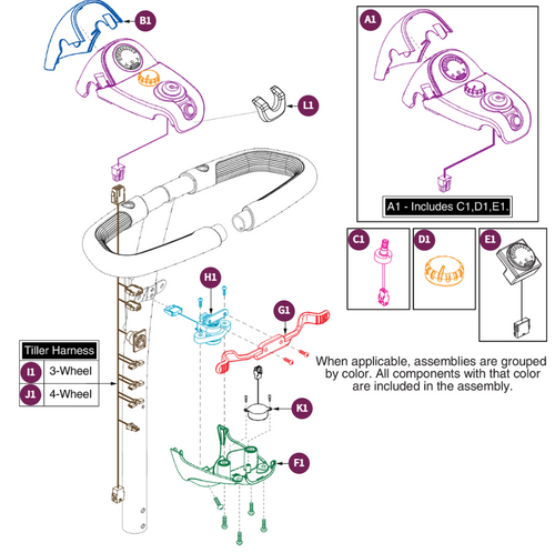 Console Electronics Assy.