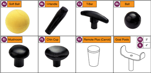 Aftermarket Joystick Knobs - Curtis and P&G