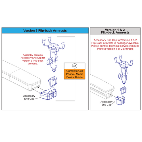 X-Grip Phone Holder, TB3 Arm