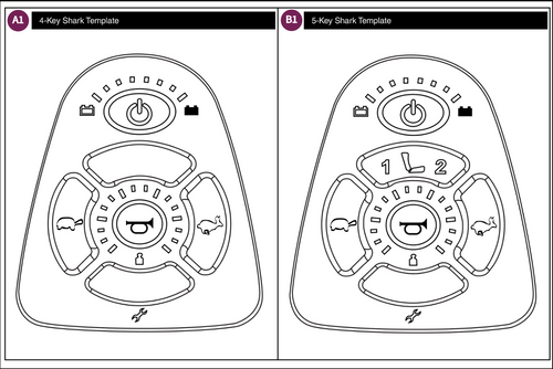 Dynamic Shark Joystick Overlay (Templates)