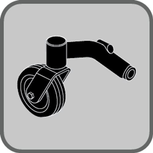 Rear Caster Assembly