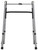 Nova ADULT FLDG WALKER W/WHEELS