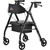 STAR 6 WB ROLLING WALKER- BLACK