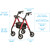 Star 8 DX HD Rollator