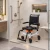 MetaPal M1-AP Attendant-Propelled Shower Commode Chair