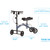 Nova Heavy Duty Turning Knee Walker – Tall