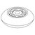 WHEEL,ANTI-TIP,BLACK,3" DIAMETER-N