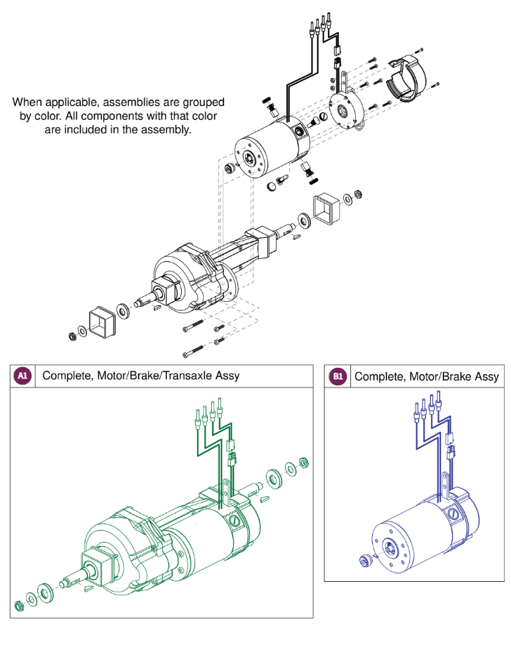 Feishen T2 Motor (For Model# End in 2021&Prior)