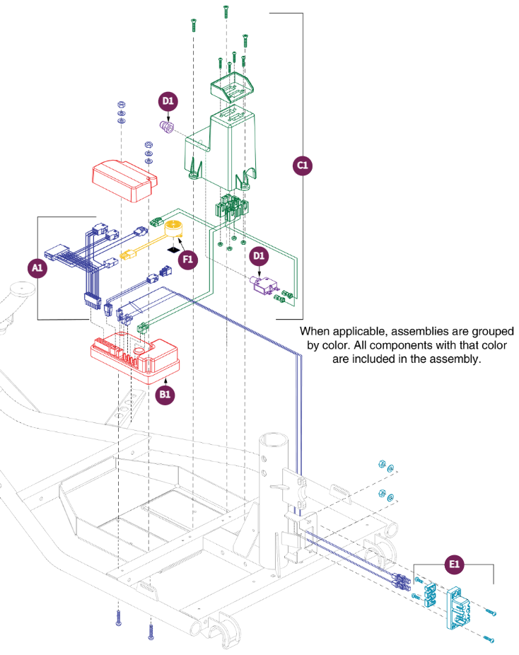 4 Wheel S-Drive, MKII Controller Assy,Victory 10.2