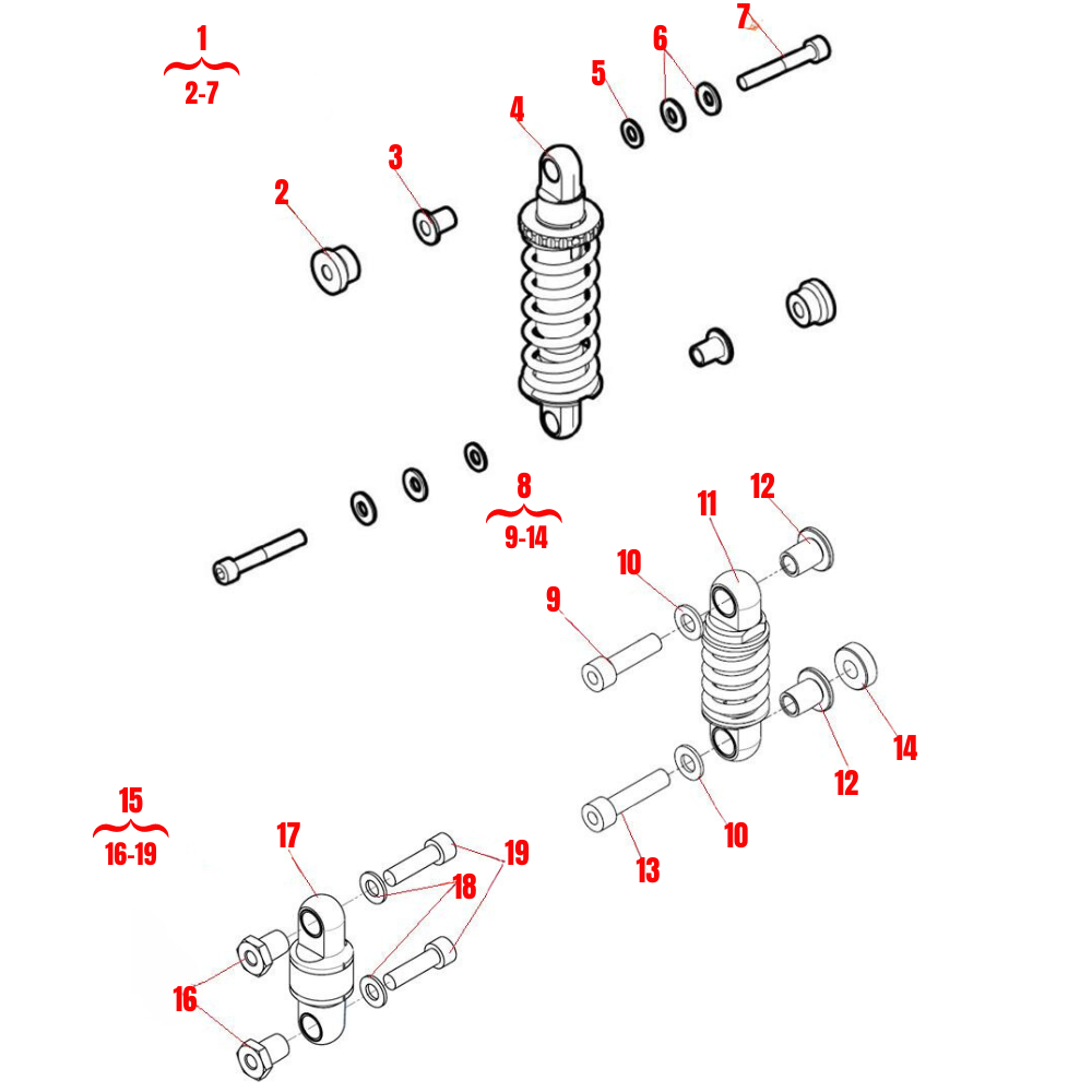 M5 Shocks and Flex Link