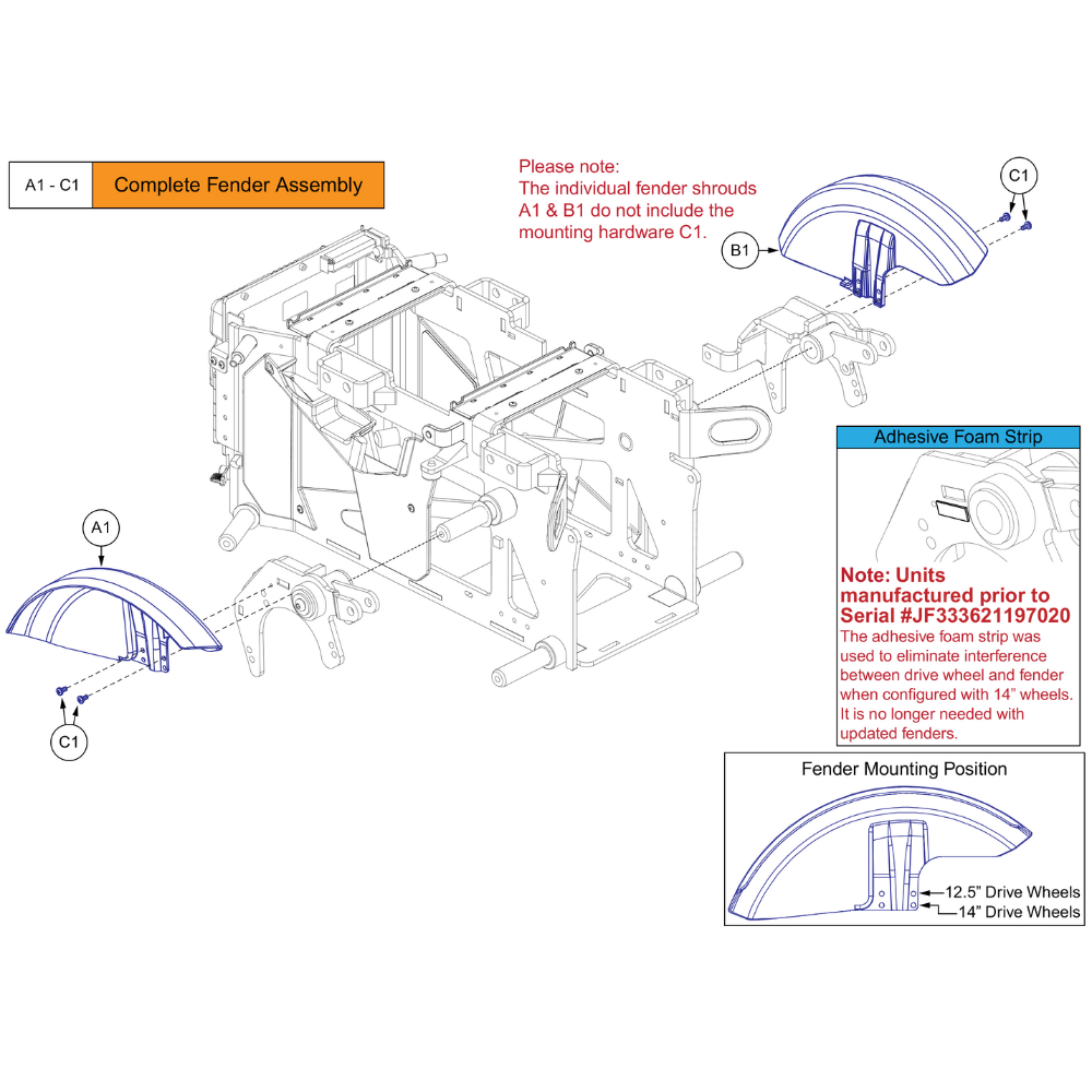 Fenders, No Lights, Q6 Edge 3 Stretto