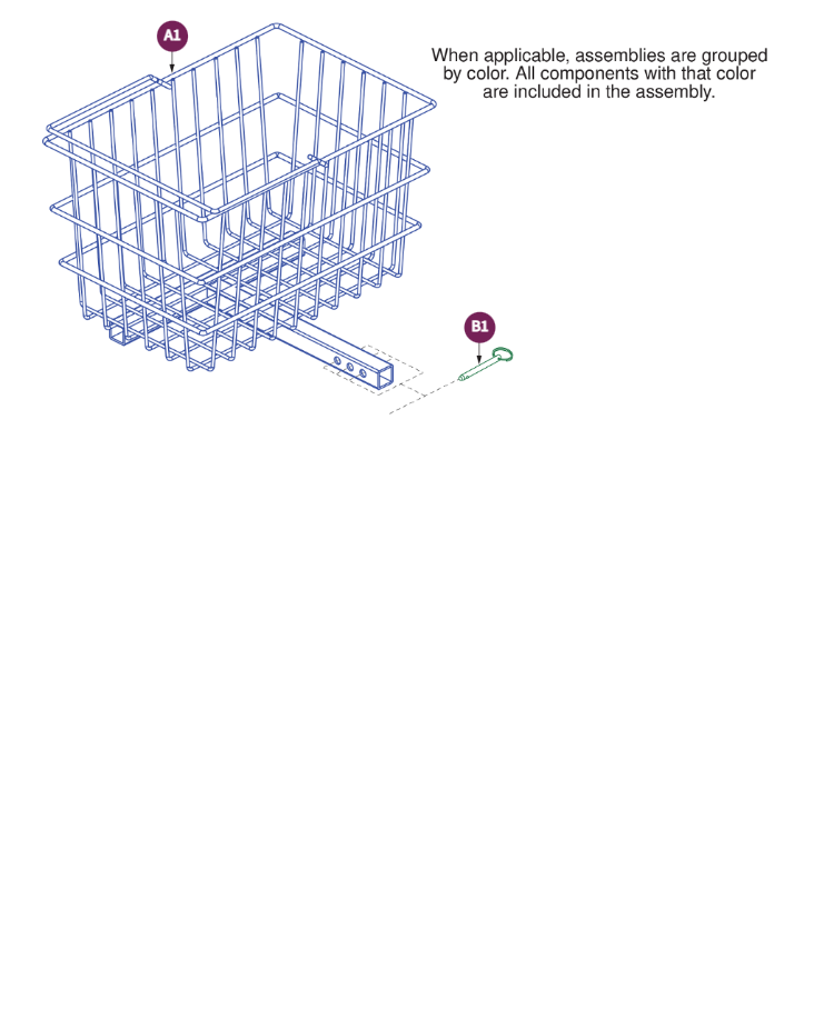 Rear Basket Assembly