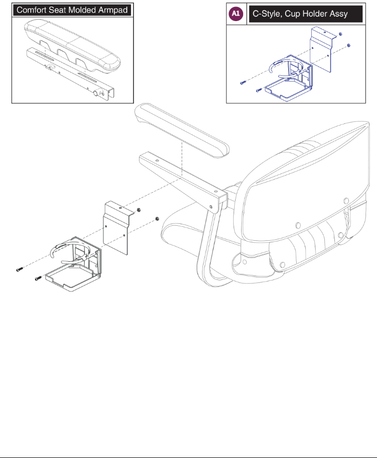 C-Style (For 2 Inch Wide Molded Armpads)