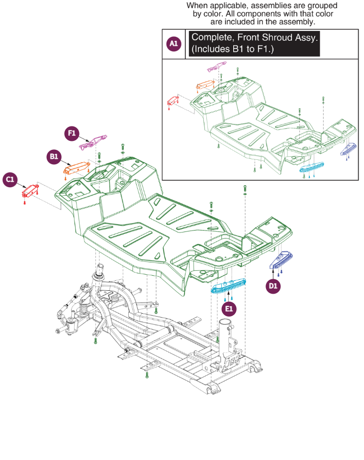 Front Shroud, Jazzy ZTS