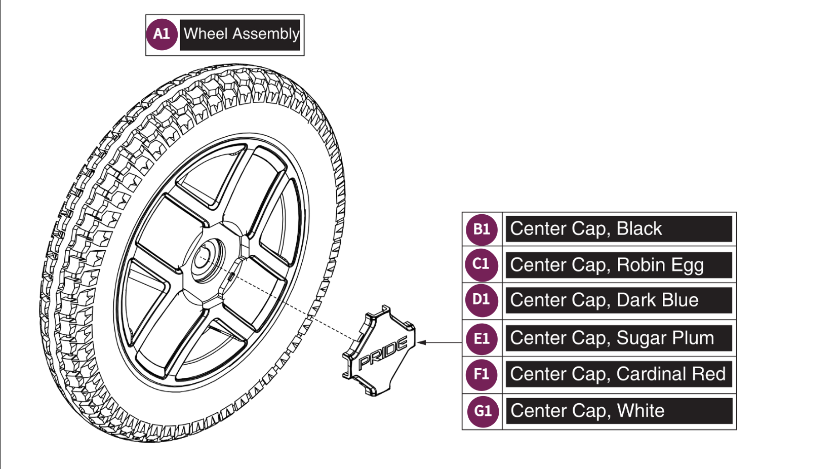 Wheel Assy